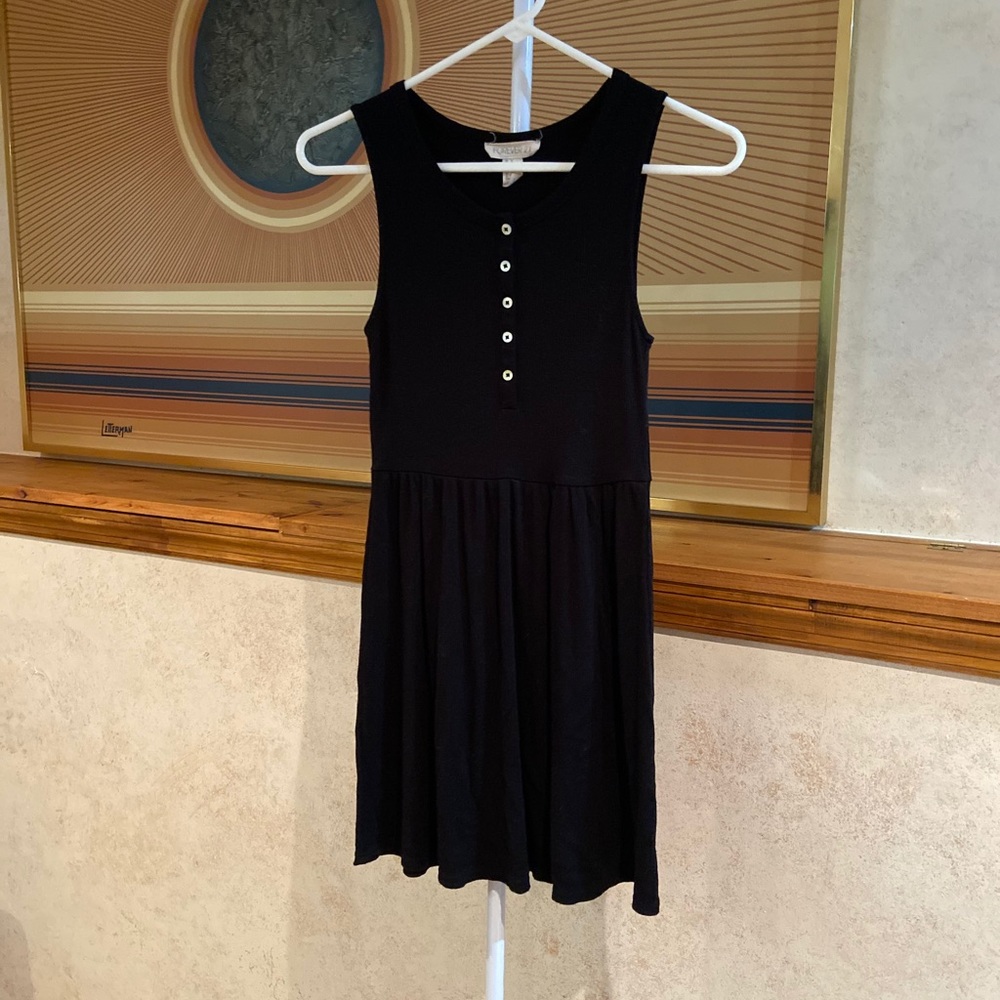 Ribbed Babydoll Dress